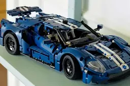 De gaafste bouwkit van het jaar is de LEGO Ford GT met werkende V6-motor