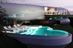 Hanging Gardens Private Jet Villa is de meest unieke accomodatie ter wereld