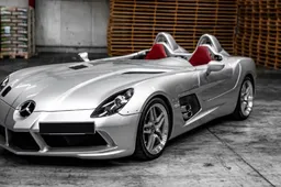 Deze zeldzame Mercedes SLR Mclaren Roadster kan je ophalen voor 4 miljoen euro