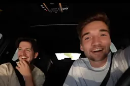 YouTuber Gio heeft OM aan z'n broek hangen na vloggen in auto