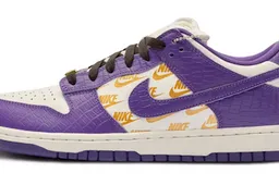 Sotheby's veilt kneiterdikke Supreme x Nike SB Dunk Low 'Court Purple'