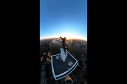 Deze daredevils beklimmen het hoogste gebouw van Nederland zonder veiligheidsuitrusting