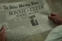 Netflix brengt film uit over de jacht op Bonnie en Clyde