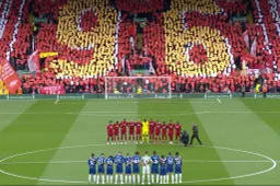 Liverpool-fans met prachtig eerbetoon vanwege Hillsborough