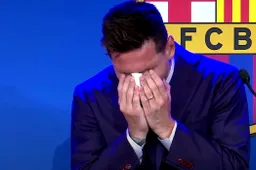 Het snotdoekje van Lionel Messi staat te koop voor 1 miljoen dollar