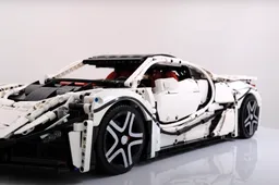 Snelste elektrisch opgeladen Lego bolide garandeert voor hopen aan plezier