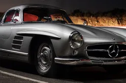 De bloedmooie Mercedes-Benz 300 SL Alloy Gullwing staat op de veiling