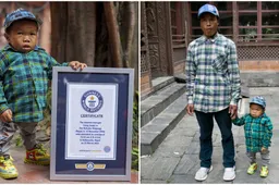 Nepalees met een lengte van 73.4 centimeter is officieel de kleinste mannelijke tiener ter wereld