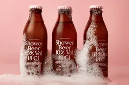 Shower Beer is het nieuwe speciaalbier dat shampoo en bier ineen is