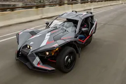 De Polaris Slingshot is de driewieler waar je als kleine jongen van droomde