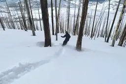 Even genieten en zen worden van deze heerlijke snowboardvideo