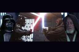 Gruwelijke nieuwe versie van gevecht tussen Darth Vader en Obi-Wan uit 'A New Hope'