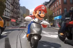 Super Mario is zwaar bad ass in de wereld van GTA