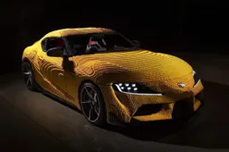 LEGO is fan van Toyota Supra en bouwt rijdbare LEGO Supra