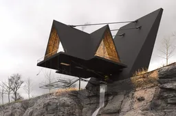 Deze "living-on-the-edge-cabine" is niet geschikt voor mensen met hoogtevrees