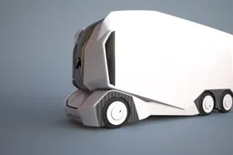 T-Pod is de futuristische vrachtwagen zonder cabine