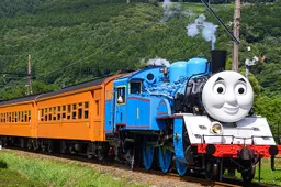 Je kunt een ritje maken in de echte Thomas de Stoomlocomotief