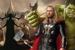 Thor neemt het op tegen Hulk in Thor: Ragnarok