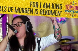 Heavy metalband For I am King covert 'Als de morgen is gekomen' in metalversie