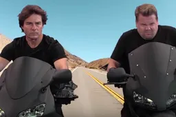 Tom Cruise speelt met James Corden al zijn filmrollen tegelijk