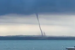 Zeldzame weersomstandigheden op het Italiaanse Gardameer