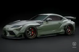 Zacoe maakt een megadikke bodykit voor de Toyota Supra