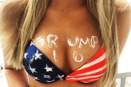 Babes For Trump gooien lichaam in de verkiezingsstrijd