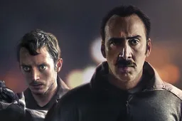 Nicholas Cage en Elijah Wood schieten zich een weg door de onderwereld als twee corrupte politie agenten