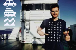 Met dit T-shirt kun je overal ter wereld communiceren zonder een taal te spreken