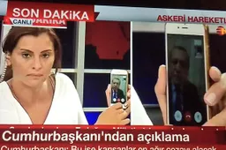 Waarom de president van Turkije via FaceTime op een iPhone het land toespreekt
