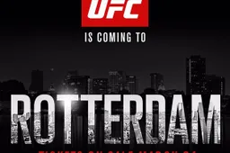 UFC komt met event naar Rotterdam
