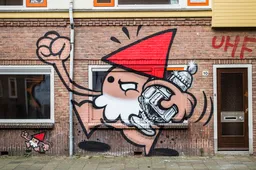 Bekerfinale Feyenoord tegen FC Utrecht ontketent ware graffiti-oorlog