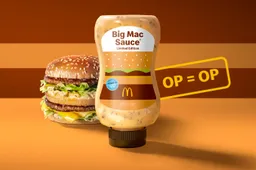 Je kunt nu hele flessen Big Mac saus scoren bij de McDonalds