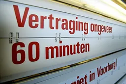 Zo ziet de vrouw die vertelt dat je trein vertraging heeft eruit