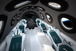 Dit is hoe ruimtevaartuig SpaceShipTwo eruit zal zien