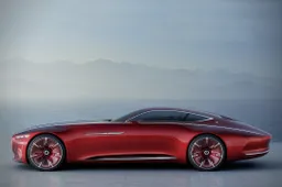 De Mercedes Maybach Vision 6 ziet eruit als een ruimteschip