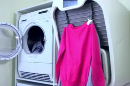 Er bestaat nu een machine die wast, strijkt en je kleren opvouwt