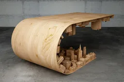 Cypriotische designer bouwt coolste koffietafel ever