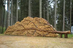 Dankzij deze 20 foto's krijg je bijna zin om hout te stapelen