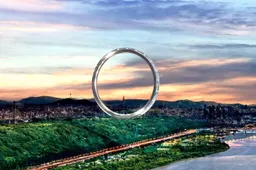 Zuid-Korea bouwt met Seoul Ring het grootste reuzenrad zonder spaken