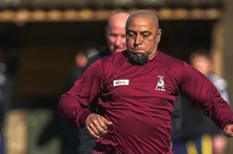 Roberto Carlos komt belofte na en maakt zijn debuut bij Engelse kelderklasser