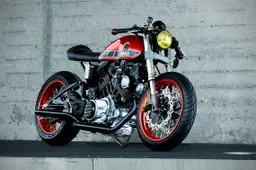 Nederlandse hobbyist bouwt sublieme Yamaha café racer