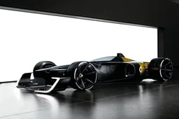 Renault presenteert zijn toekomstvisie op de Formule 1-wagen