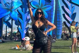 Yolanthe Cabau schittert in heerlijke outfits op Coachella