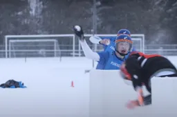 In Japan worden professionele sneeuwballengevechten gehouden