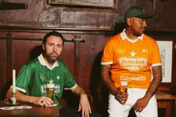 Met dit gave shirt van Heineken en Baskèts ben je helemaal ready voor de Oranjezomer