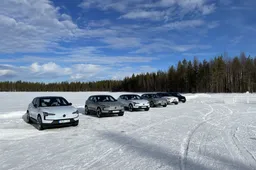 Volvo EX30 maakt indruk tijdens ijskoude sessie in Zweeds-Lapland