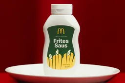 Weg met die zakjes, McDonald's komt met limited edition flessen fritessaus