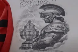 NEC-fan liet tattoo van 25 centimeter zetten voor de bekerfinale