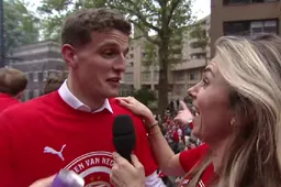 Dronken Guus Til geeft legendarisch interview tijdens huldiging van PSV